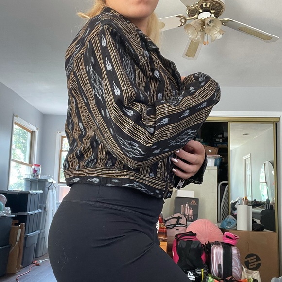 URBAN OUTFITTERS Size Large Fall Aztec Jacket - Picture 6 of 7